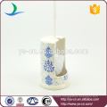 YSb50133-02 Eco-friendly 5 pcs bathroom accessory with bule flower